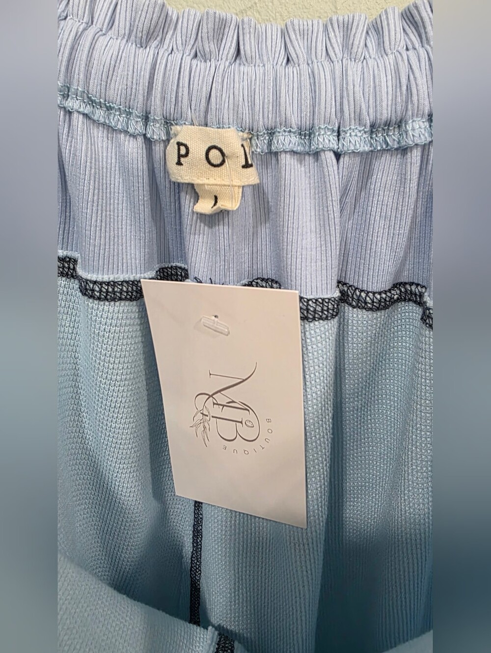 POL Sky Blue Joggers - Picture 5 of 9